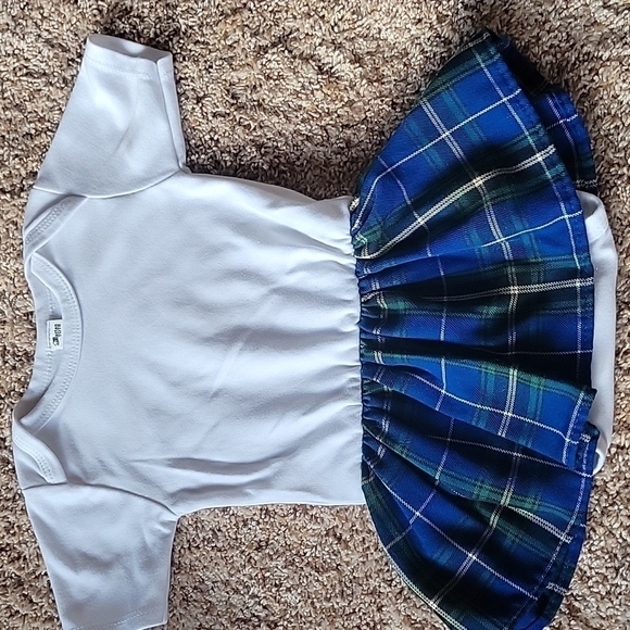 Tartan dress, like new, 12-18 months - Picture 1 of 3
